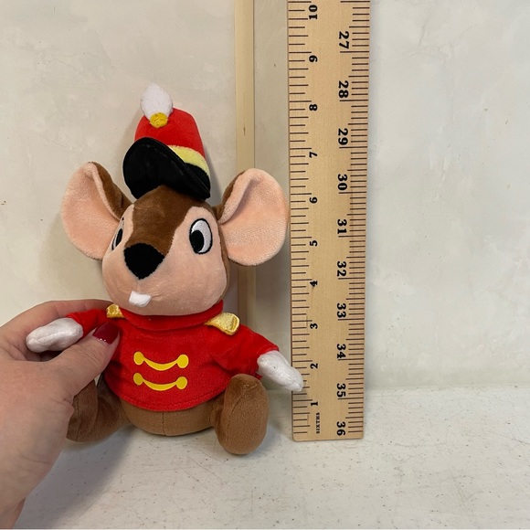 Disney Parks Dumbo Timothy Q Mouse Plush 8 inch Stuffed Animal Toy - Picture 1 of 8